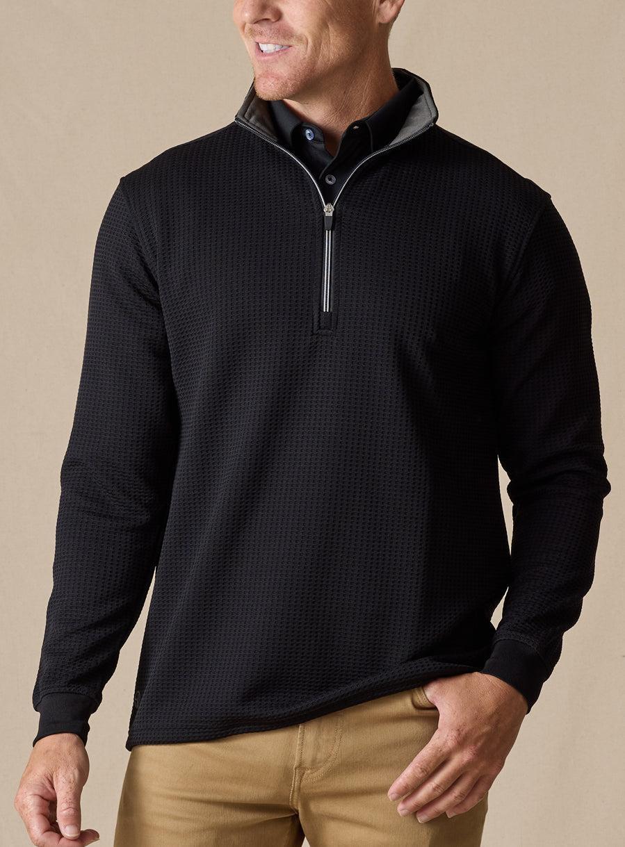 no-logo Straight Down Optic Quarter Zip-Quarter Zips-Straight Down-Thread Logic
