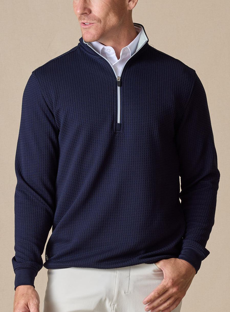 no-logo Straight Down Optic Quarter Zip-Quarter Zips-Straight Down-Thread Logic