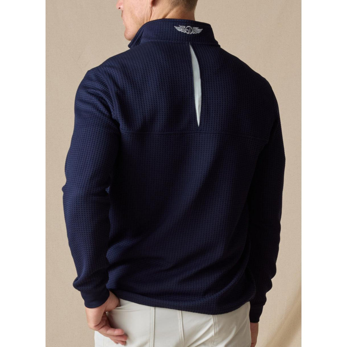 no-logo Straight Down Optic Quarter Zip-Quarter Zips-Straight Down-Thread Logic