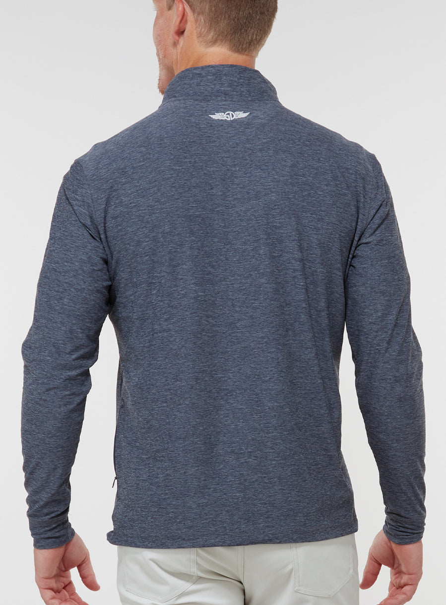 no-logo Straight Down Oceanside Quarter Zip-Quarter Zips-Straight Down-Thread Logic