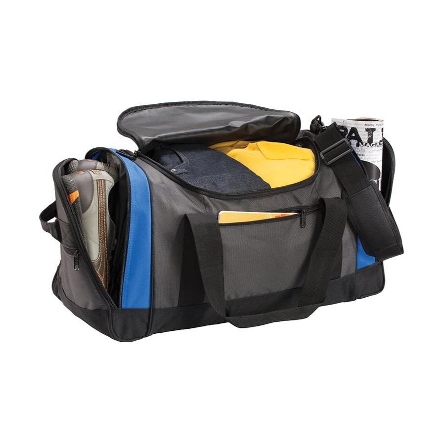 no-logo Port Authority Voyager Sports Duffel-Bags-Port Authority-Thread Logic