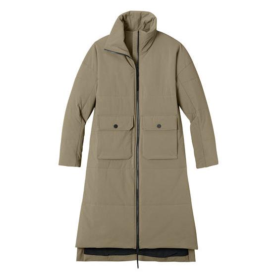 no-logo MiiR Women's Sashiko Stretch Puffy Long Jacket