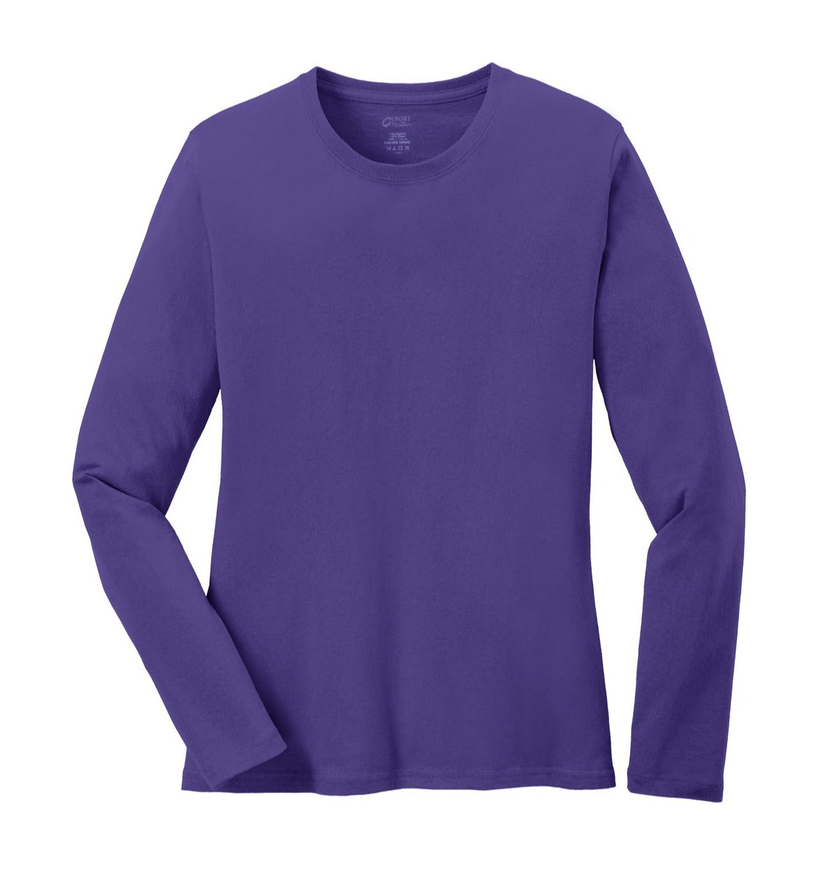 Port & Company Ladies Long Sleeve Cotton T-Shirt