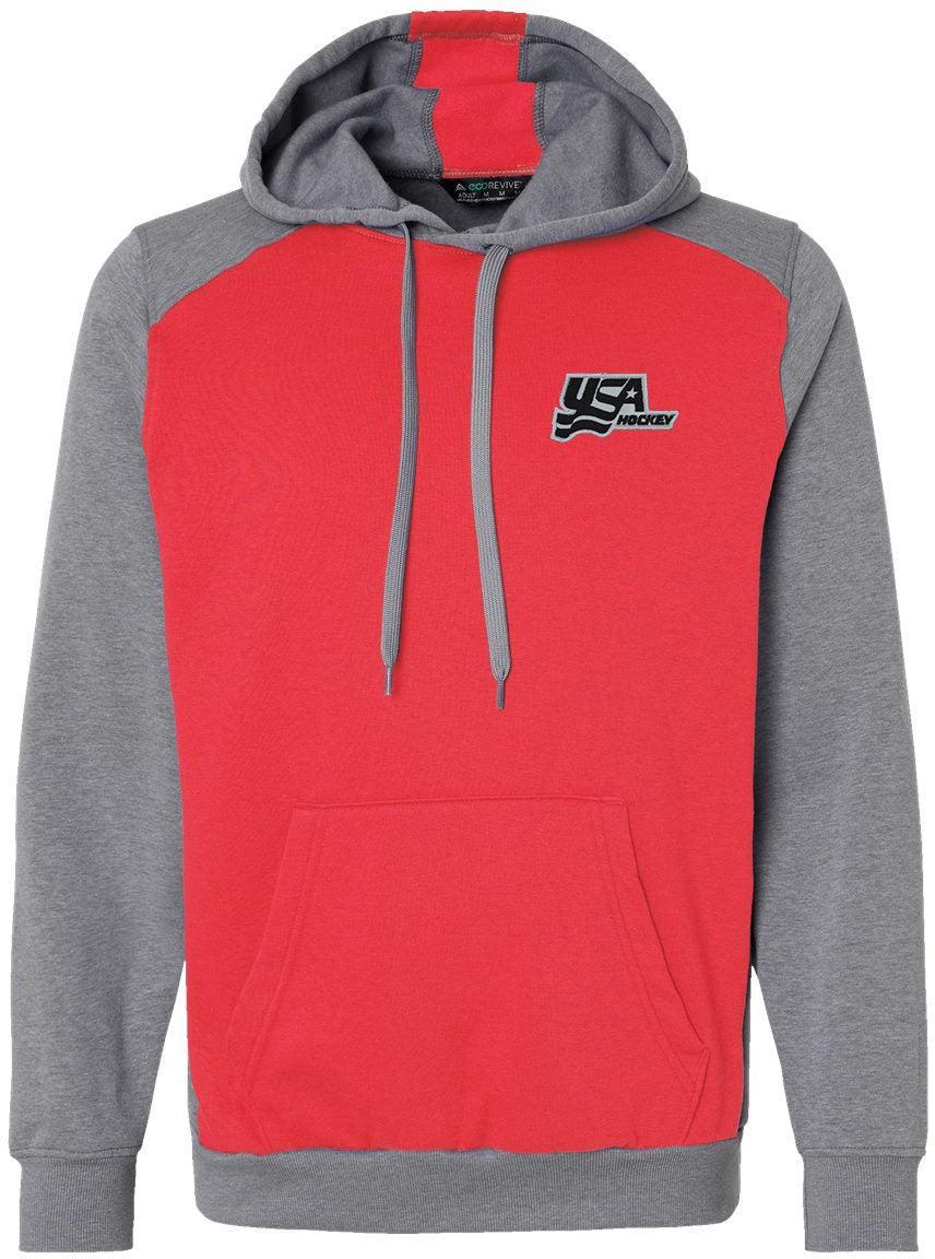 no-logo Augusta Eco Revive Three-Season Triblend Fleece Hooded Sweatshirt-Augusta-Thread Logic