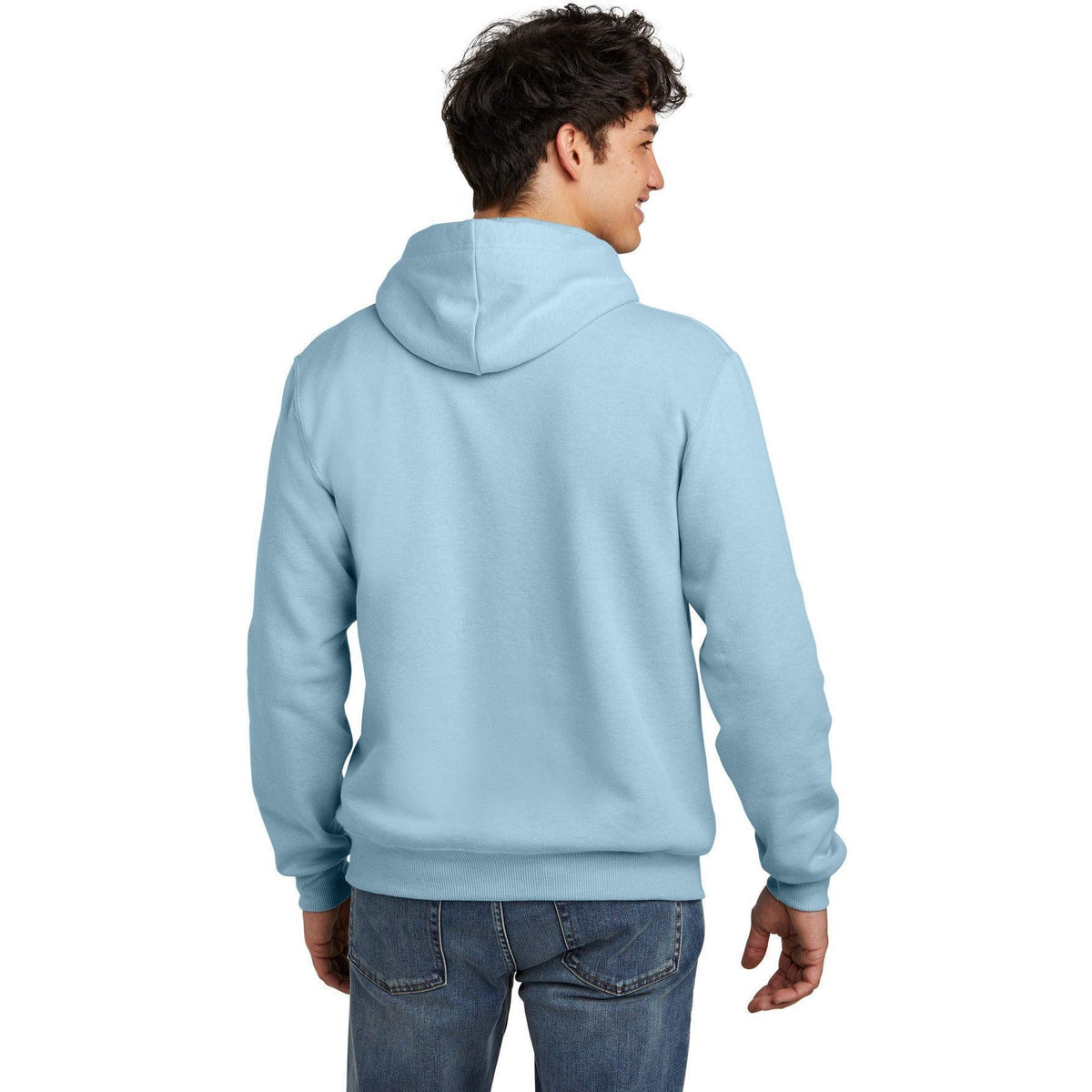 no-logo Jerzees Eco Premium Blend Pullover Hooded Sweatshirt-Jerzees-Thread Logic
