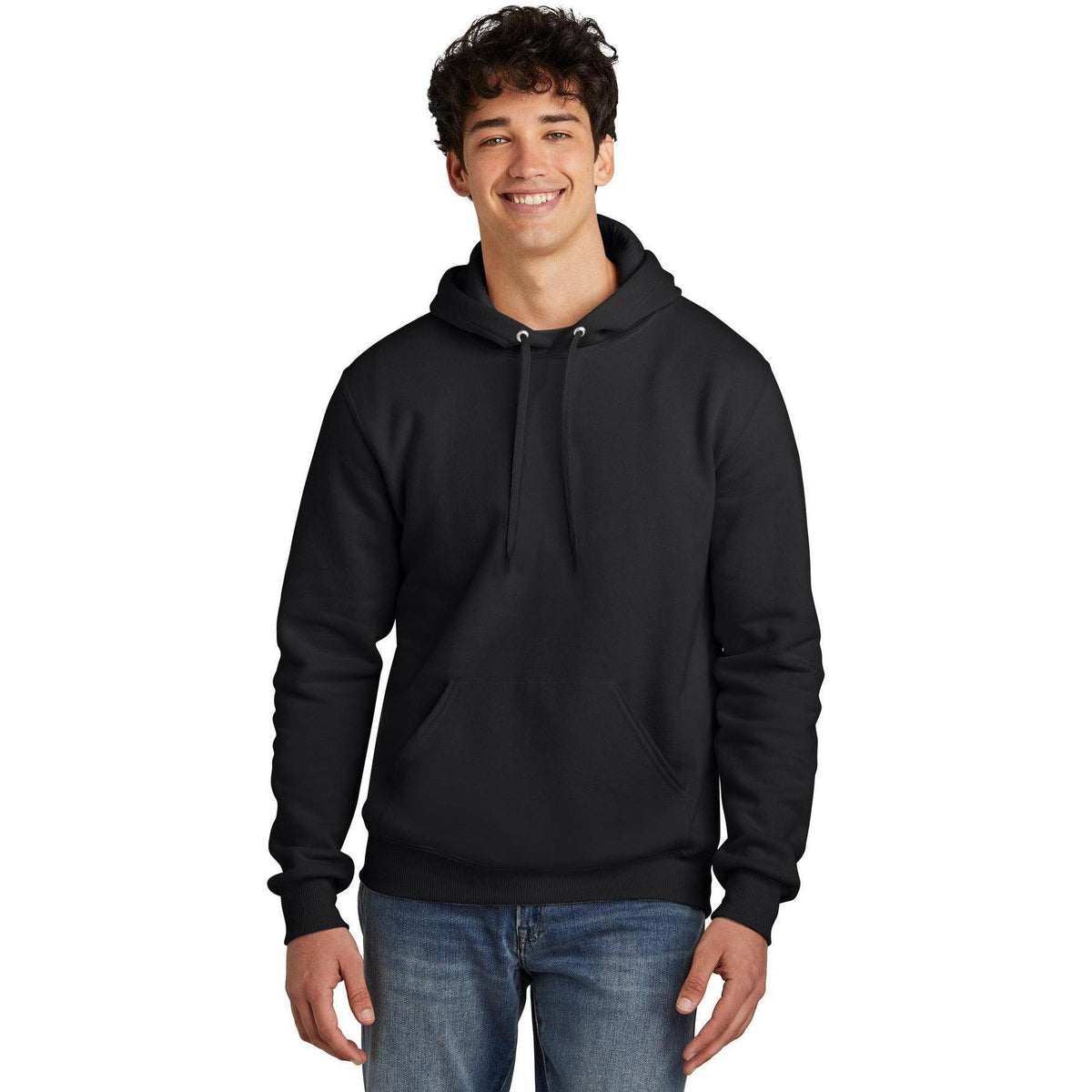 no-logo Jerzees Eco Premium Blend Pullover Hooded Sweatshirt-Jerzees-Thread Logic