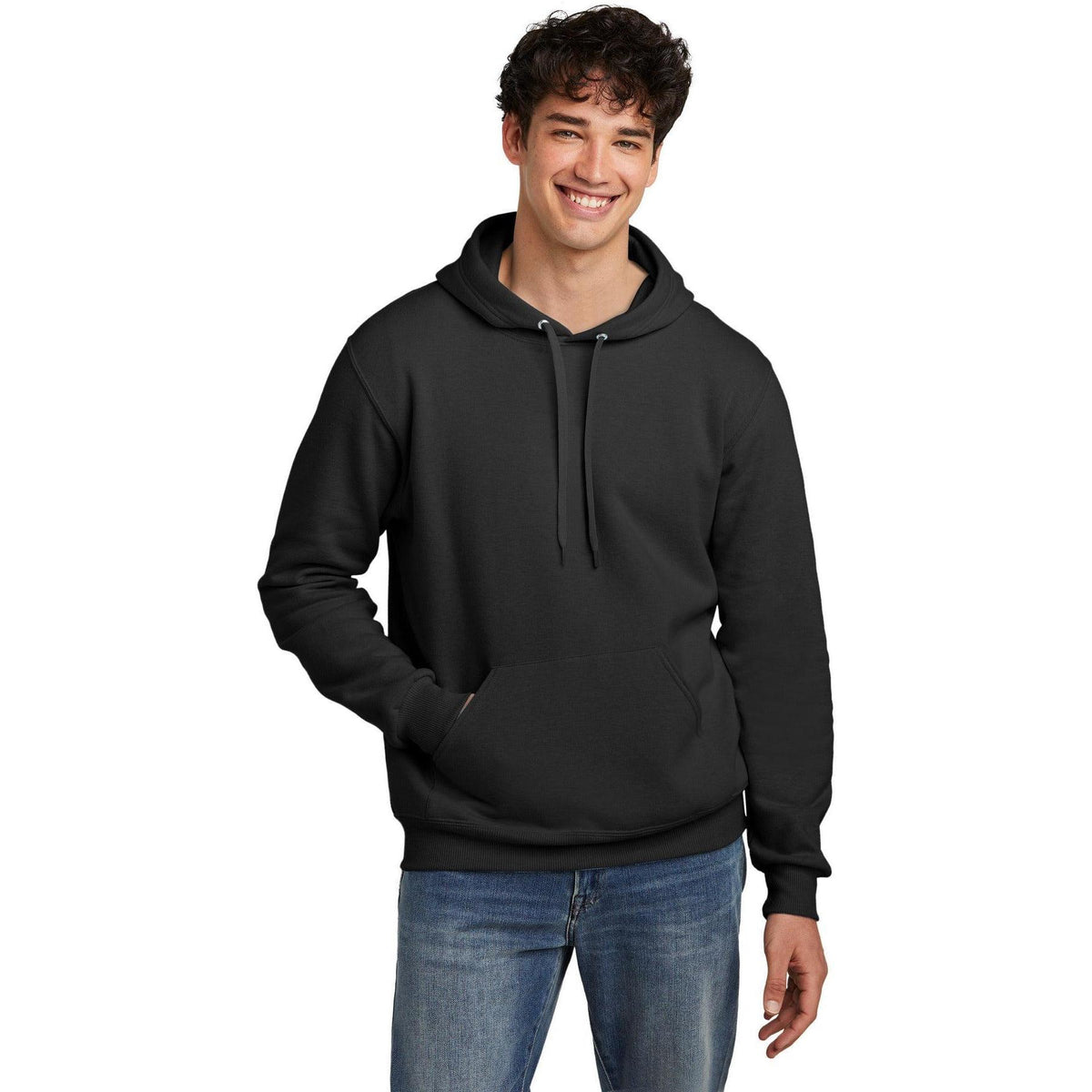 no-logo Jerzees Eco Premium Blend Pullover Hooded Sweatshirt-Jerzees-Thread Logic