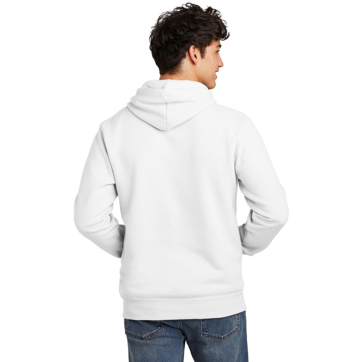 no-logo Jerzees Eco Premium Blend Pullover Hooded Sweatshirt-Jerzees-Thread Logic