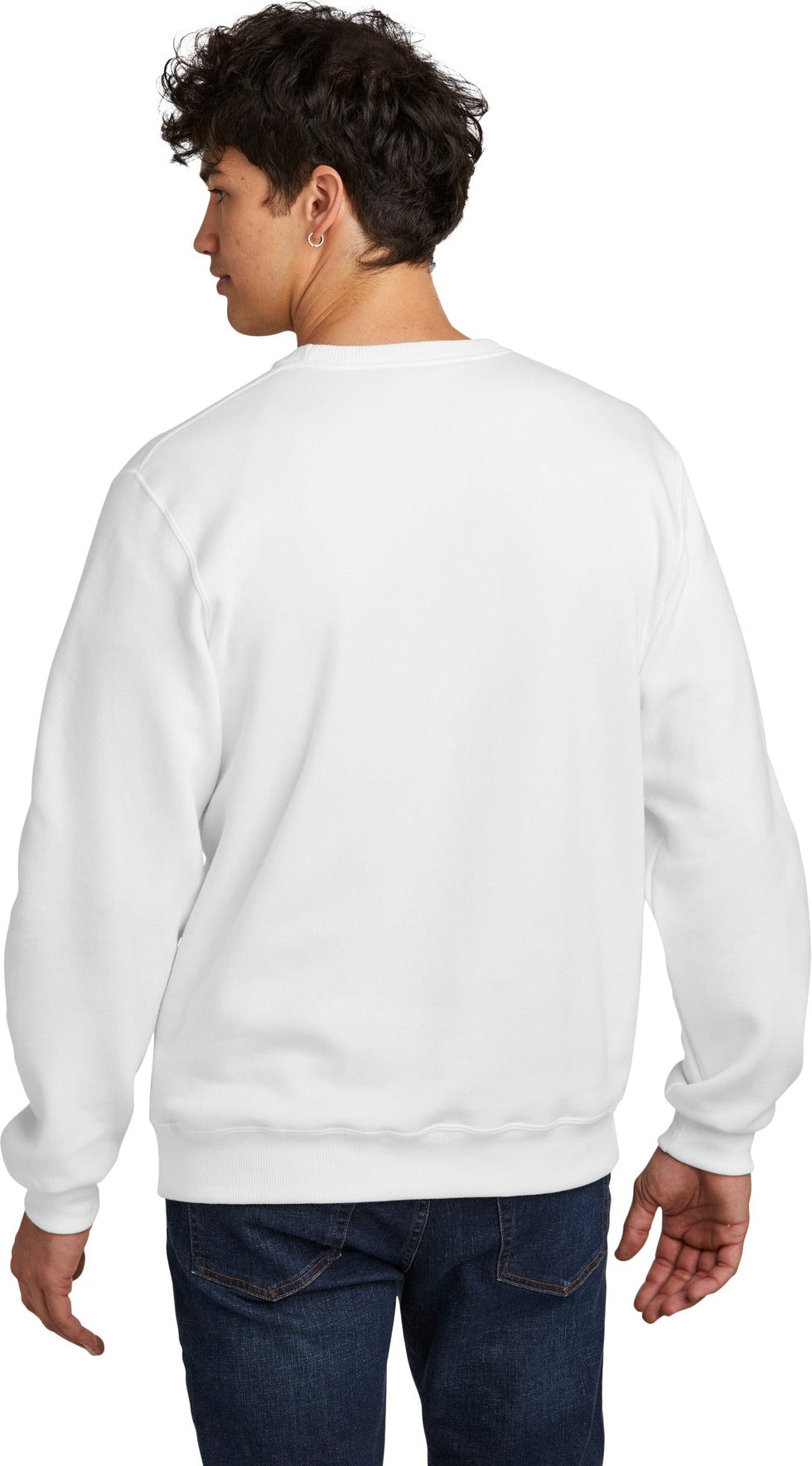 no-logo Jerzees Eco Premium Blend Crewneck Sweatshirt-Jerzees-Thread Logic