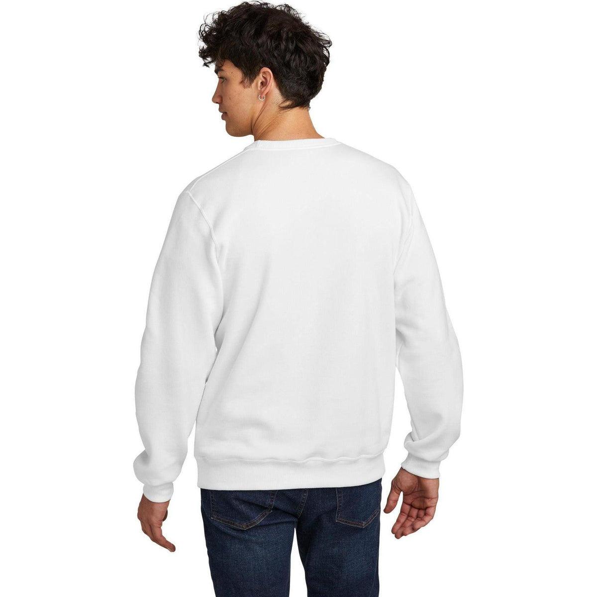 no-logo Jerzees Eco Premium Blend Crewneck Sweatshirt-Jerzees-Thread Logic