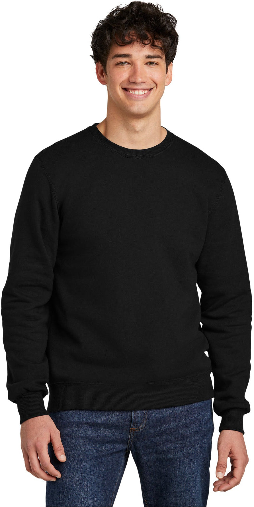 no-logo Jerzees Eco Premium Blend Crewneck Sweatshirt-Jerzees-Thread Logic