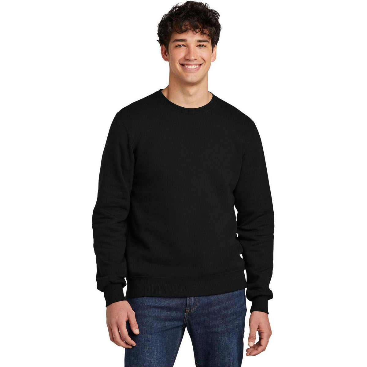 no-logo Jerzees Eco Premium Blend Crewneck Sweatshirt-Jerzees-Thread Logic