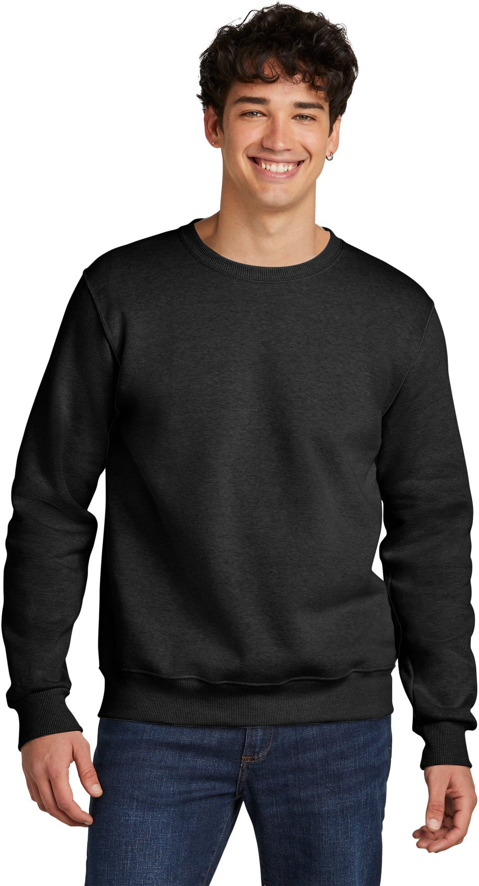 no-logo Jerzees Eco Premium Blend Crewneck Sweatshirt-Jerzees-Thread Logic