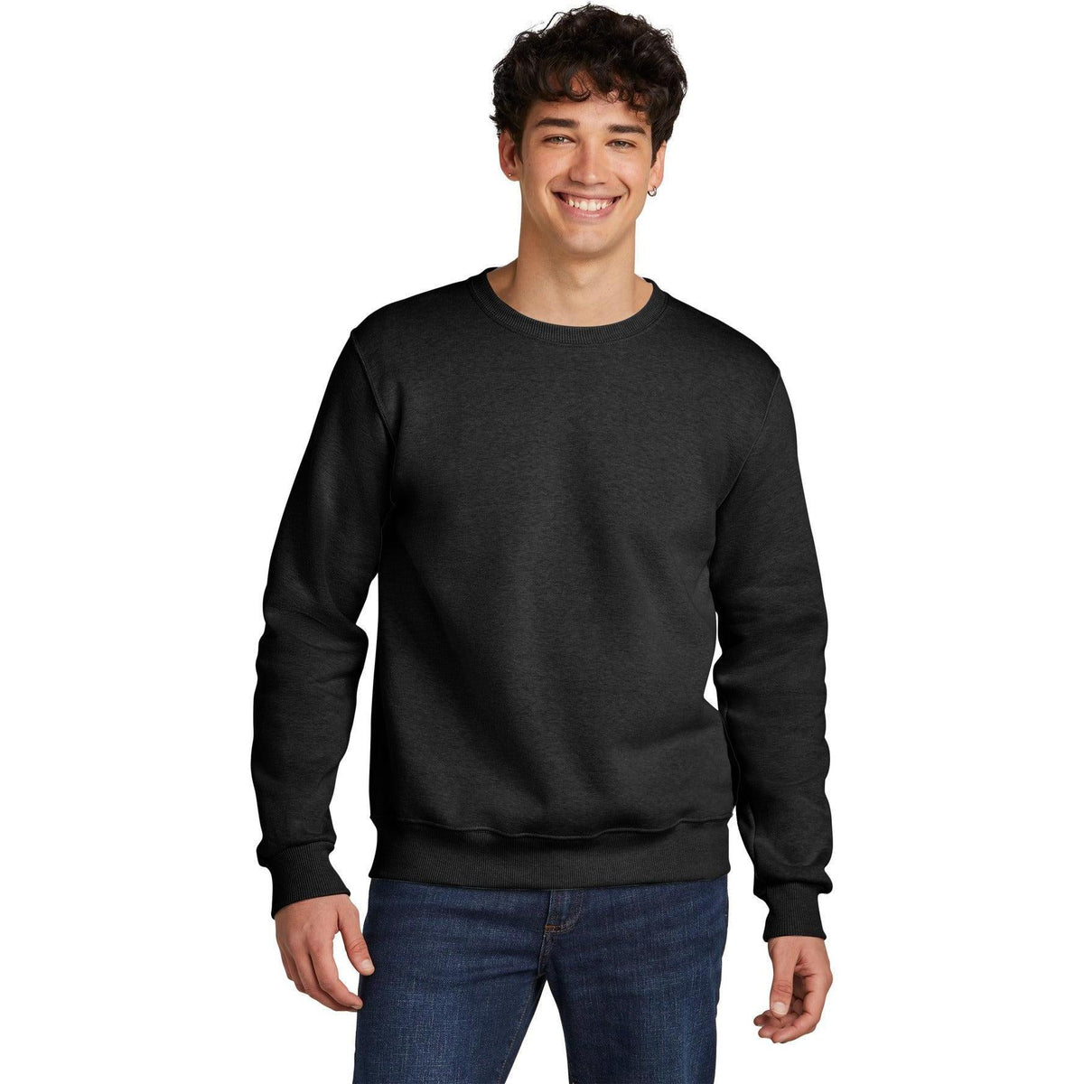 no-logo Jerzees Eco Premium Blend Crewneck Sweatshirt-Jerzees-Thread Logic