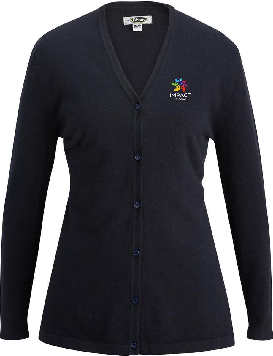 Edwards 7046 Sweater with Custom Embroidery