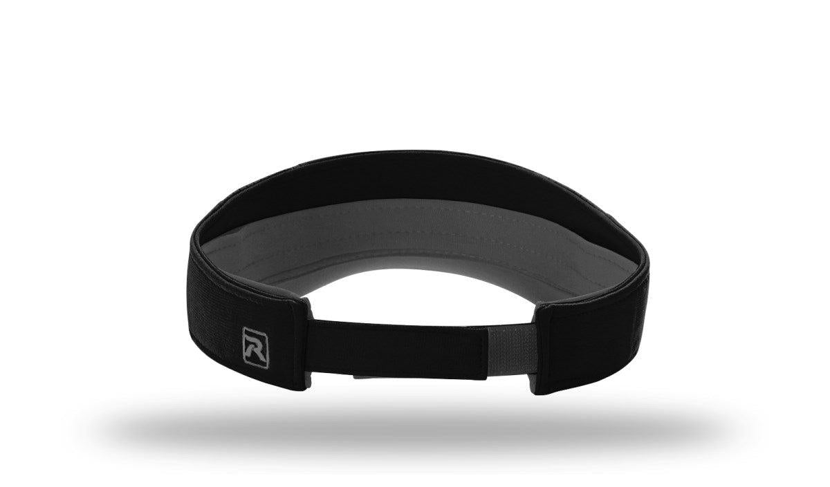 no-logo Richardson Pulse Visor W/ Pro Mesh-Richardson-Thread Logic