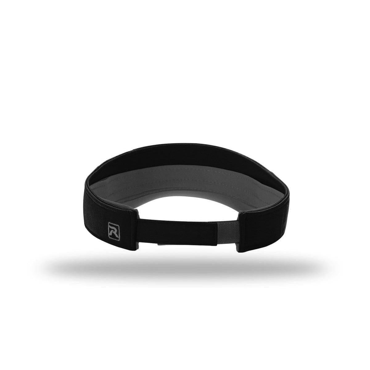 no-logo Richardson Pulse Visor W/ Pro Mesh-Richardson-Thread Logic