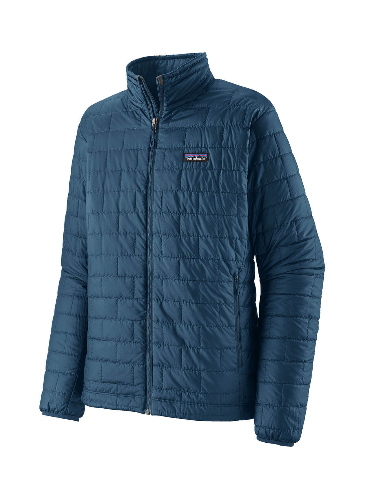 no-logo Patagonia Nano Puff Jacket-Patagonia-Lagom Blue-S-Thread Logic