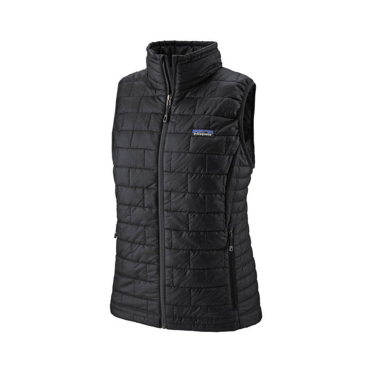 no-logo Patagonia Ladies Nano Puff Vest-Patagonia-Black-S-Thread Logic