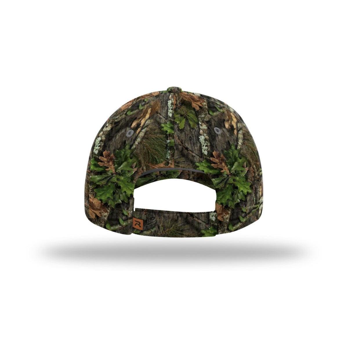no-logo Richardson Casual Twill Camo Strapback-Richardson-Thread Logic