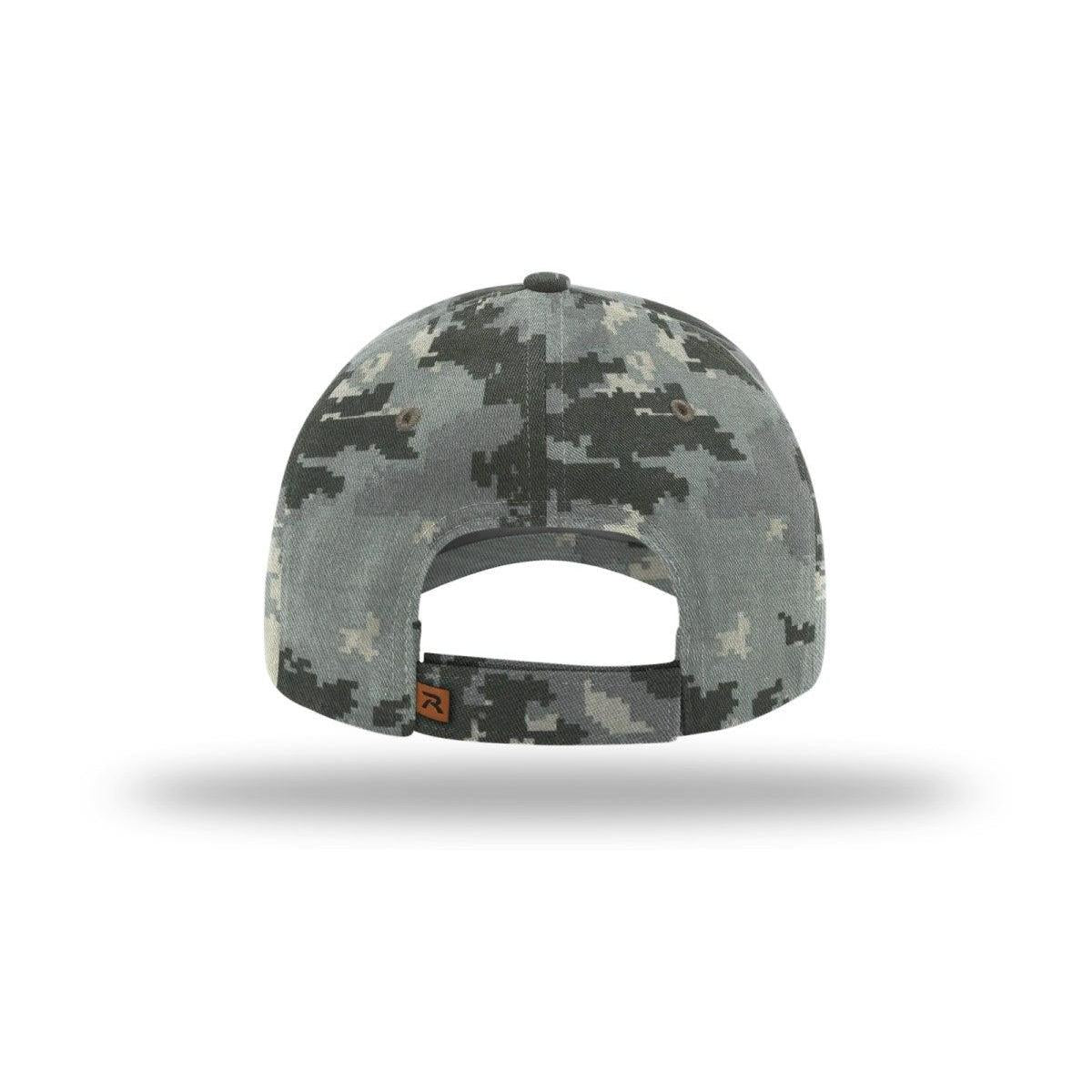 no-logo Richardson Casual Twill Camo Strapback-Richardson-Thread Logic