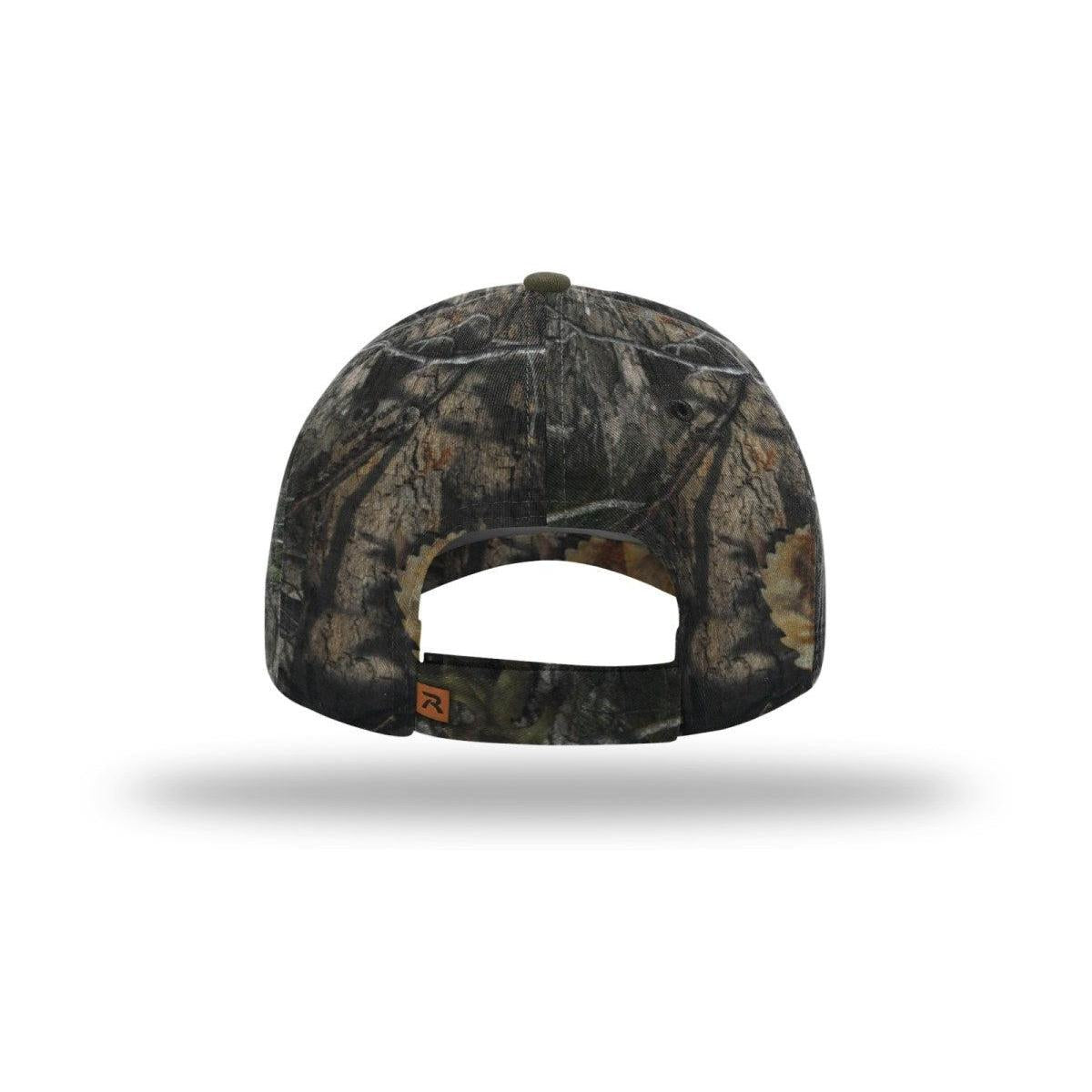 no-logo Richardson Casual Twill Camo Strapback-Richardson-Thread Logic