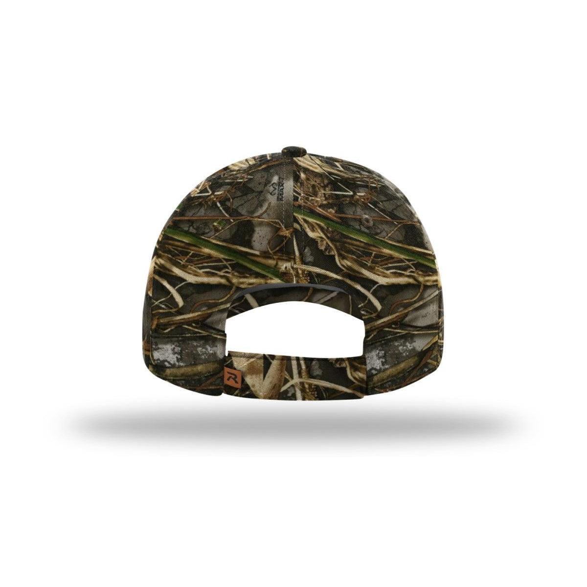 no-logo Richardson Casual Twill Camo Strapback-Richardson-Thread Logic