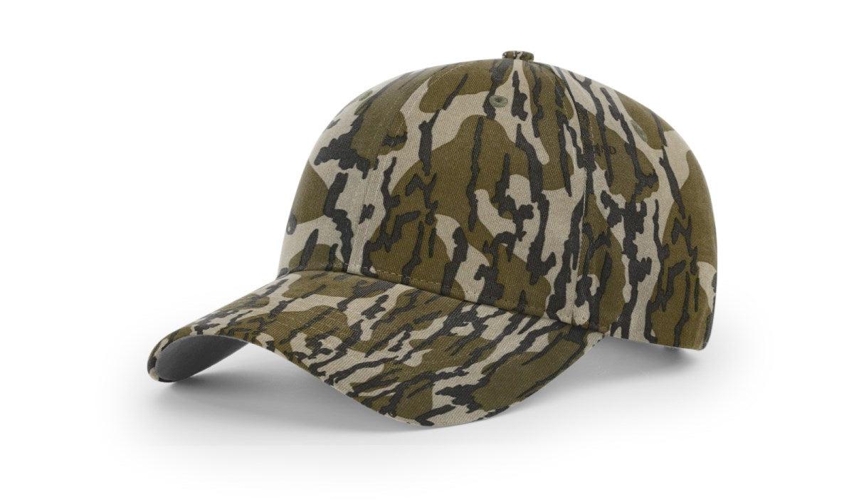 no-logo Richardson Casual Twill Camo Strapback-Richardson-Thread Logic