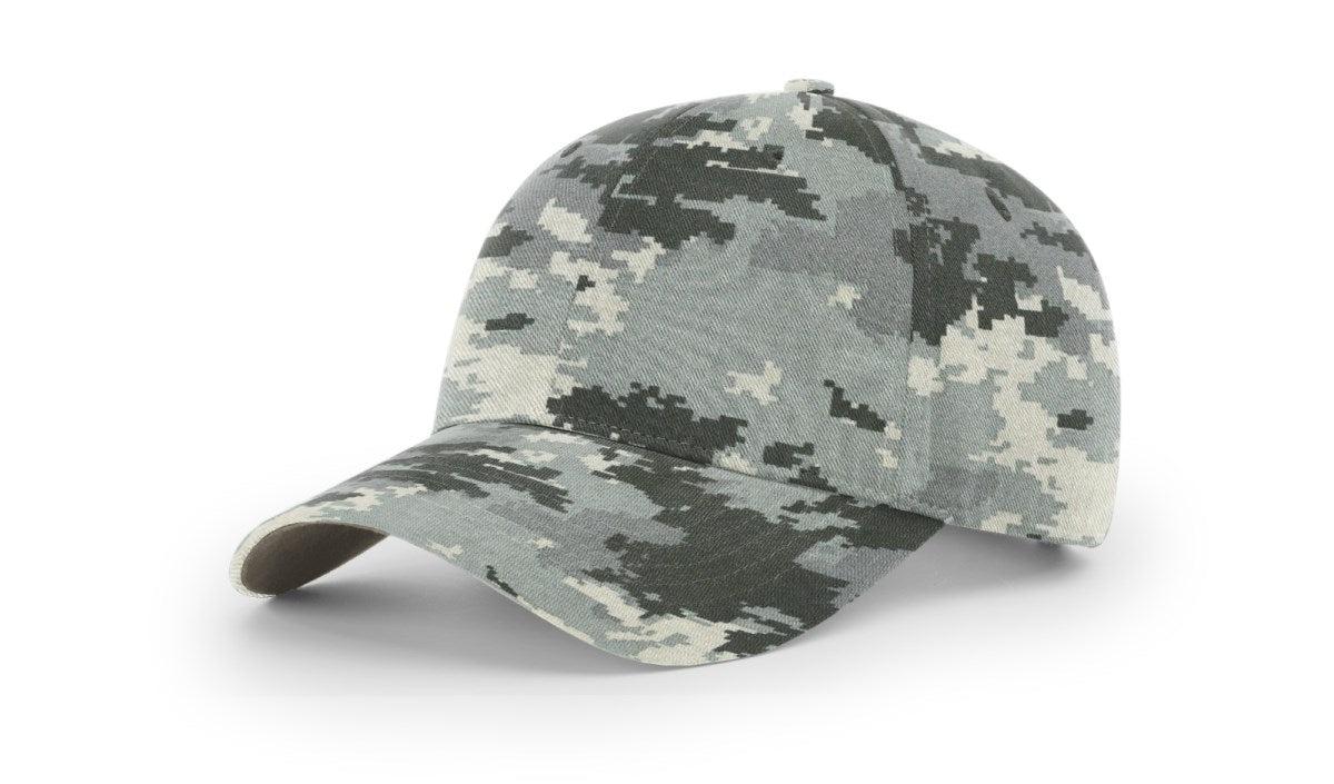 no-logo Richardson Casual Twill Camo Strapback-Richardson-Thread Logic