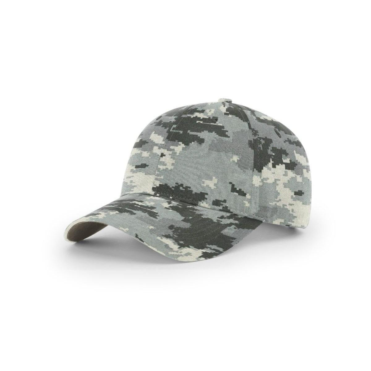 no-logo Richardson Casual Twill Camo Strapback-Richardson-Thread Logic