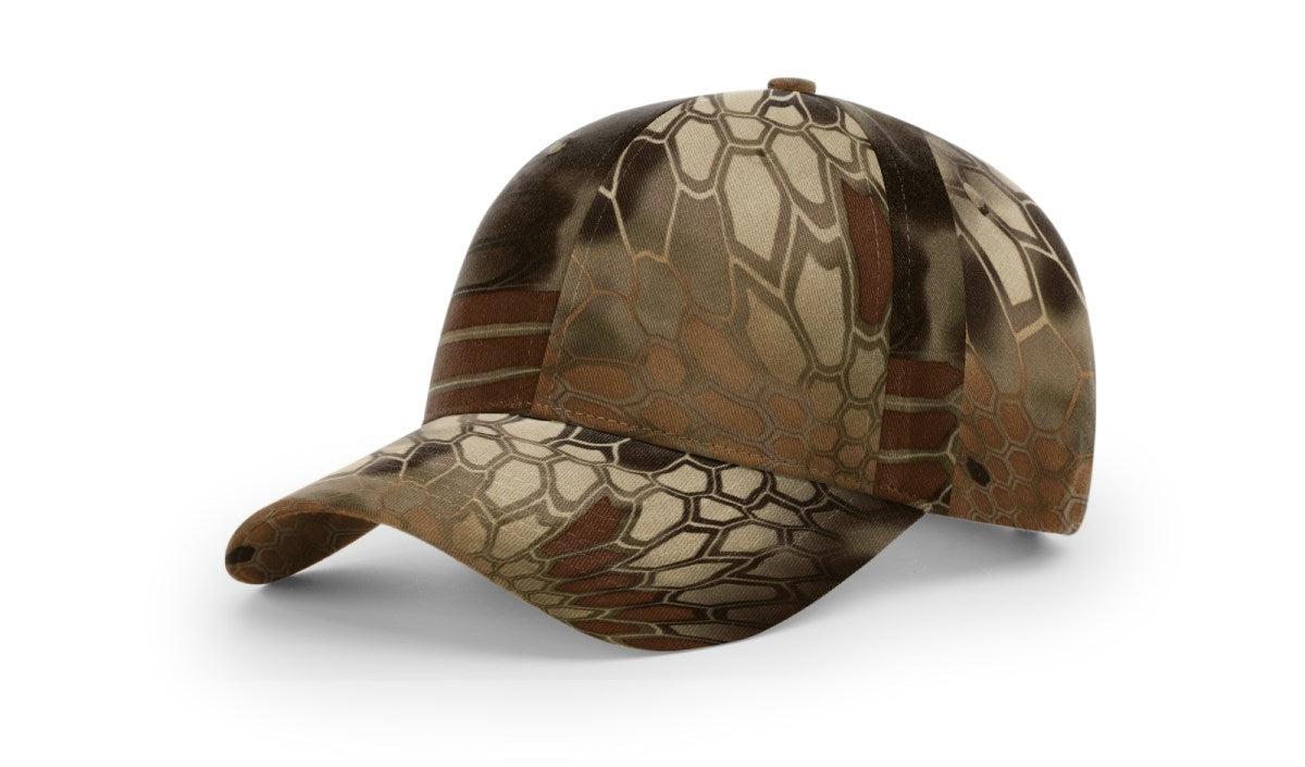 no-logo Richardson Casual Twill Camo Strapback-Richardson-Thread Logic