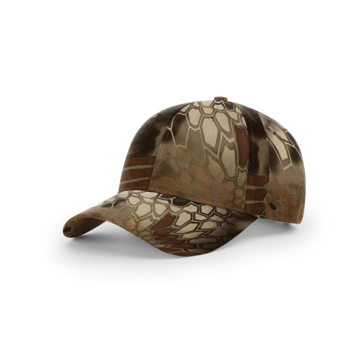 no-logo Richardson Casual Twill Camo Strapback-Richardson-Thread Logic