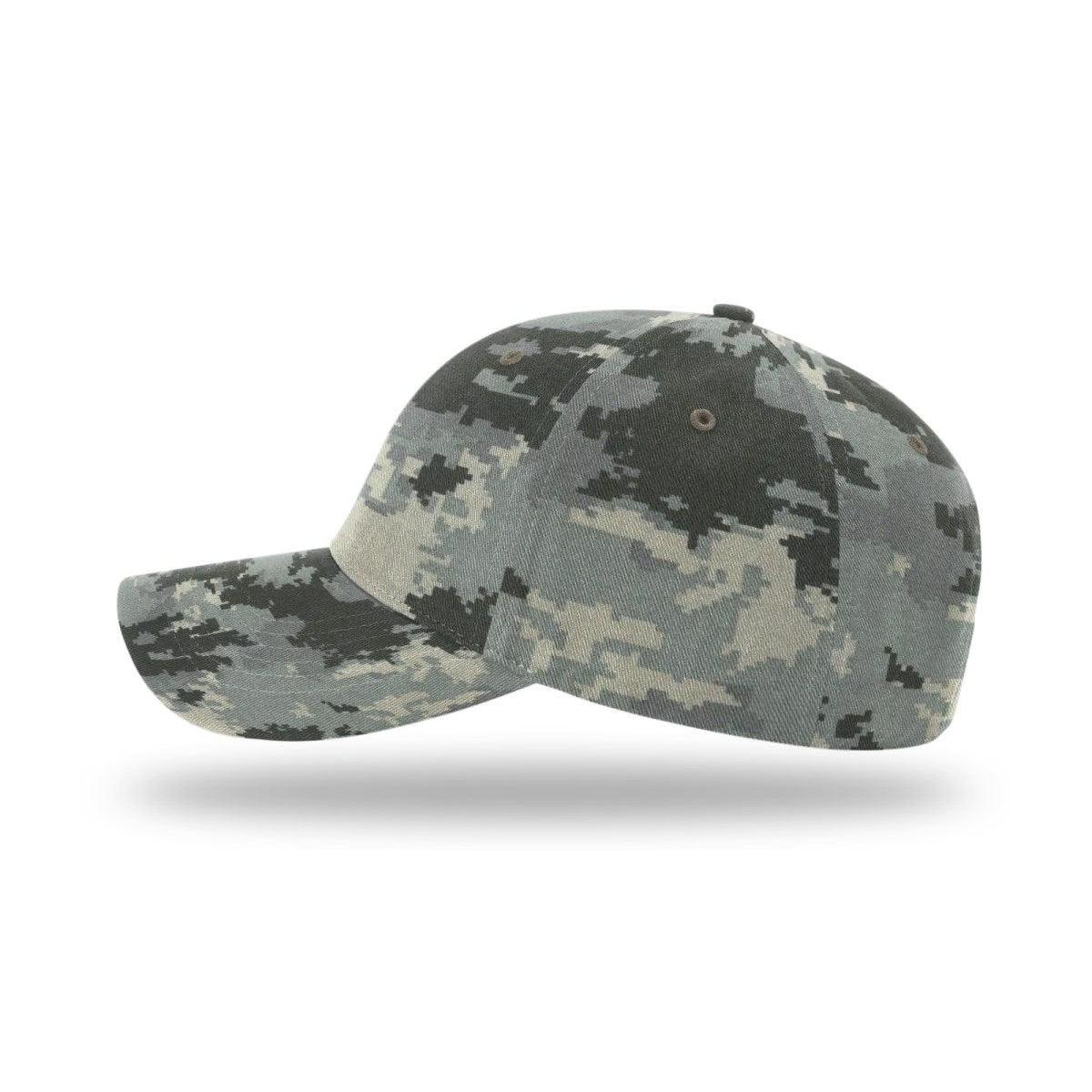 no-logo Richardson Casual Twill Camo Strapback-Richardson-Thread Logic