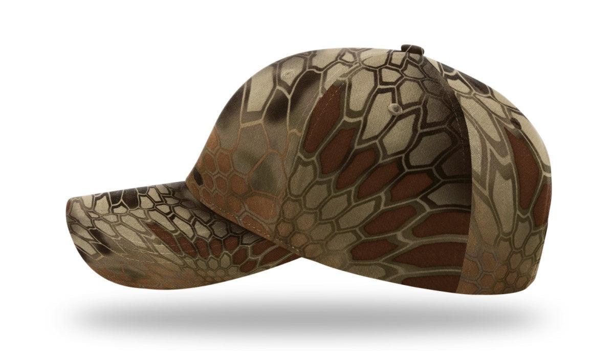 no-logo Richardson Casual Twill Camo Strapback-Richardson-Thread Logic