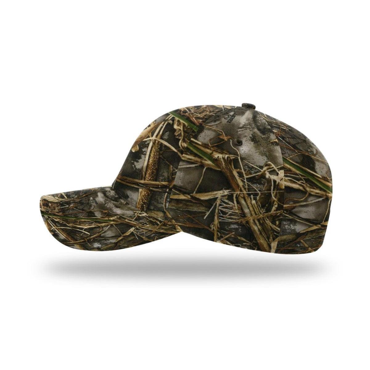 no-logo Richardson Casual Twill Camo Strapback-Richardson-Thread Logic
