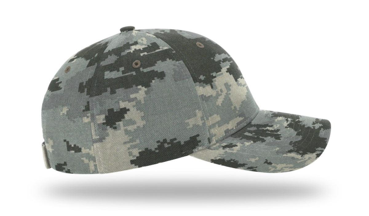 no-logo Richardson Casual Twill Camo Strapback-Richardson-Thread Logic