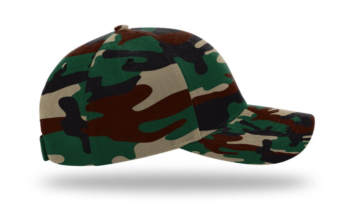 no-logo Richardson Casual Twill Camo Strapback-Richardson-Thread Logic