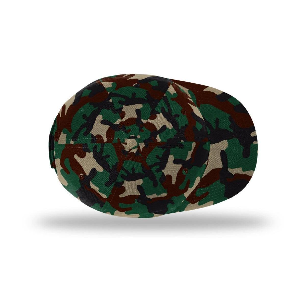 no-logo Richardson Casual Twill Camo Strapback-Richardson-Thread Logic