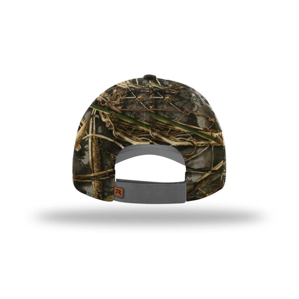 no-logo Richardson Duck Cloth Front W/ Camo Back-Richardson-Thread Logic