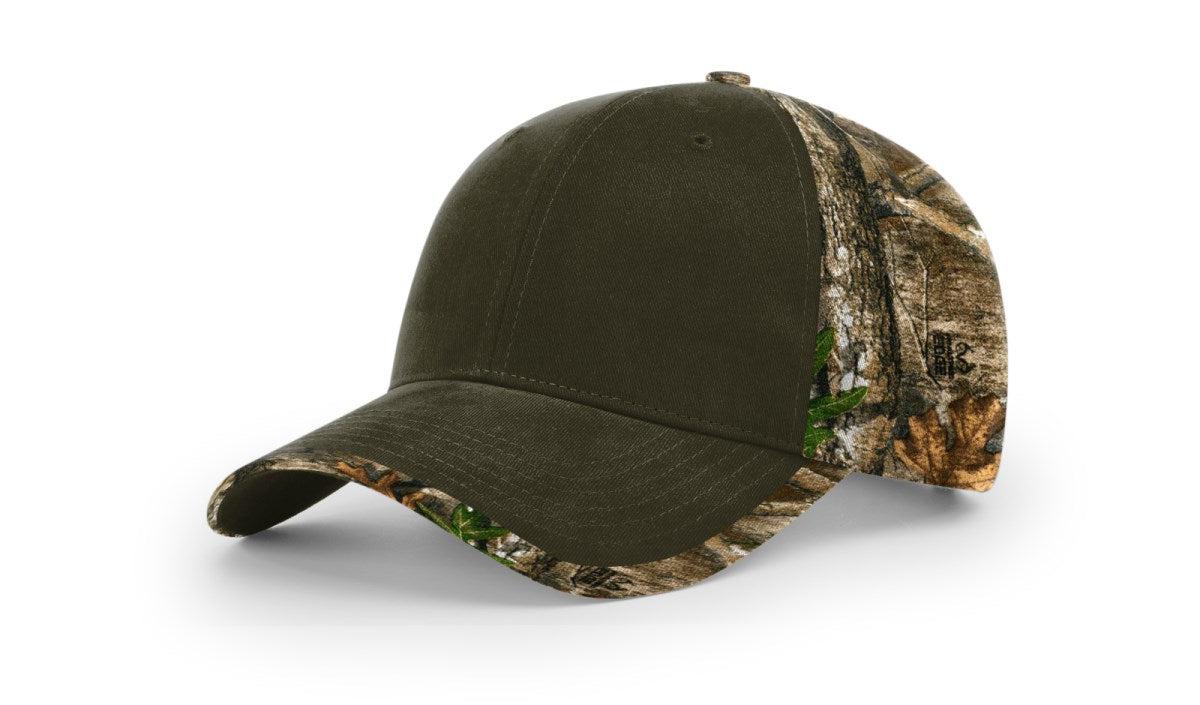 no-logo Richardson Duck Cloth Front W/ Camo Back-Richardson-Thread Logic