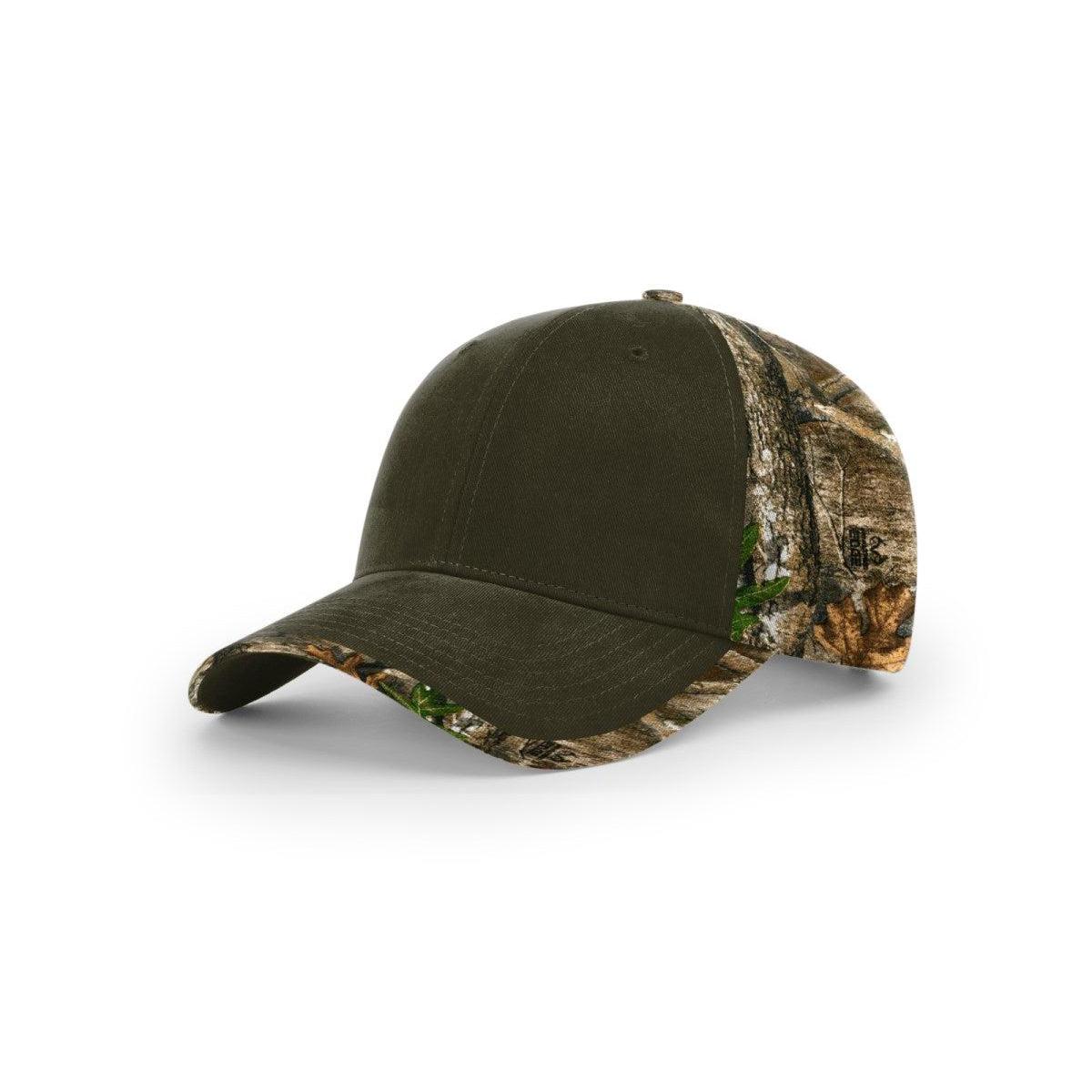 no-logo Richardson Duck Cloth Front W/ Camo Back-Richardson-Thread Logic