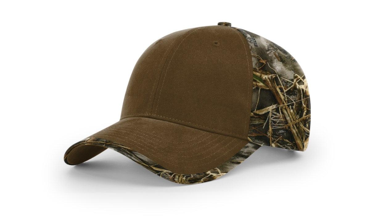 no-logo Richardson Duck Cloth Front W/ Camo Back-Richardson-Thread Logic