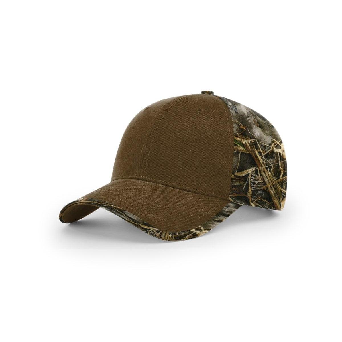 no-logo Richardson Duck Cloth Front W/ Camo Back-Richardson-Thread Logic