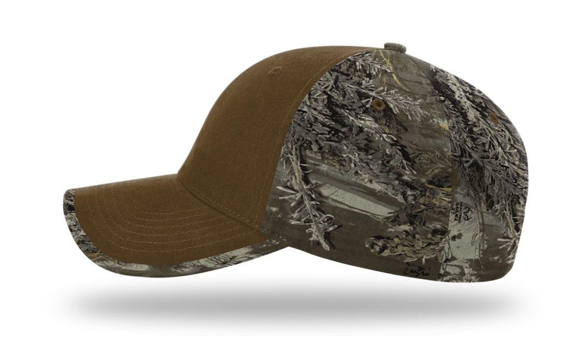no-logo Richardson Duck Cloth Front W/ Camo Back-Richardson-Thread Logic