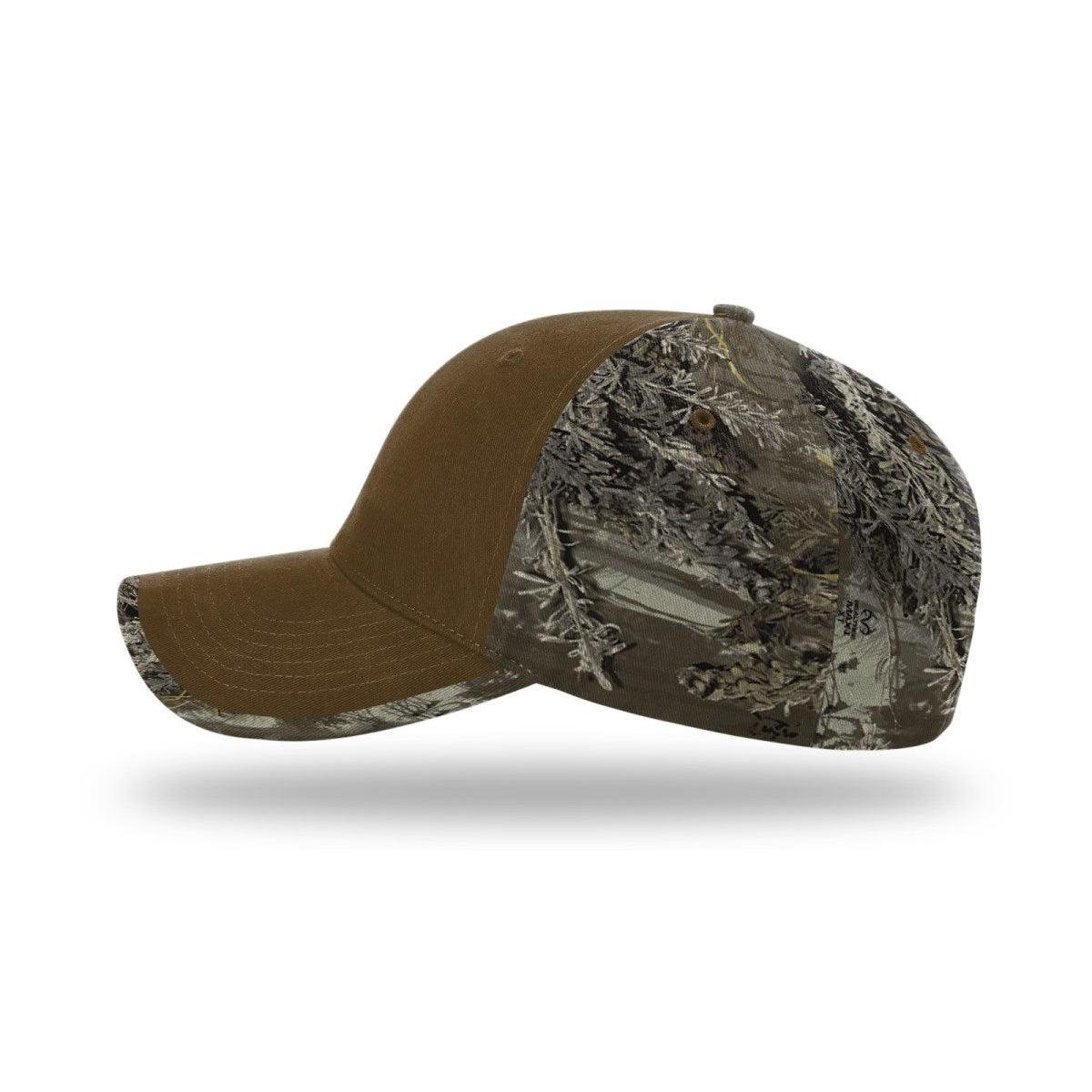 no-logo Richardson Duck Cloth Front W/ Camo Back-Richardson-Thread Logic