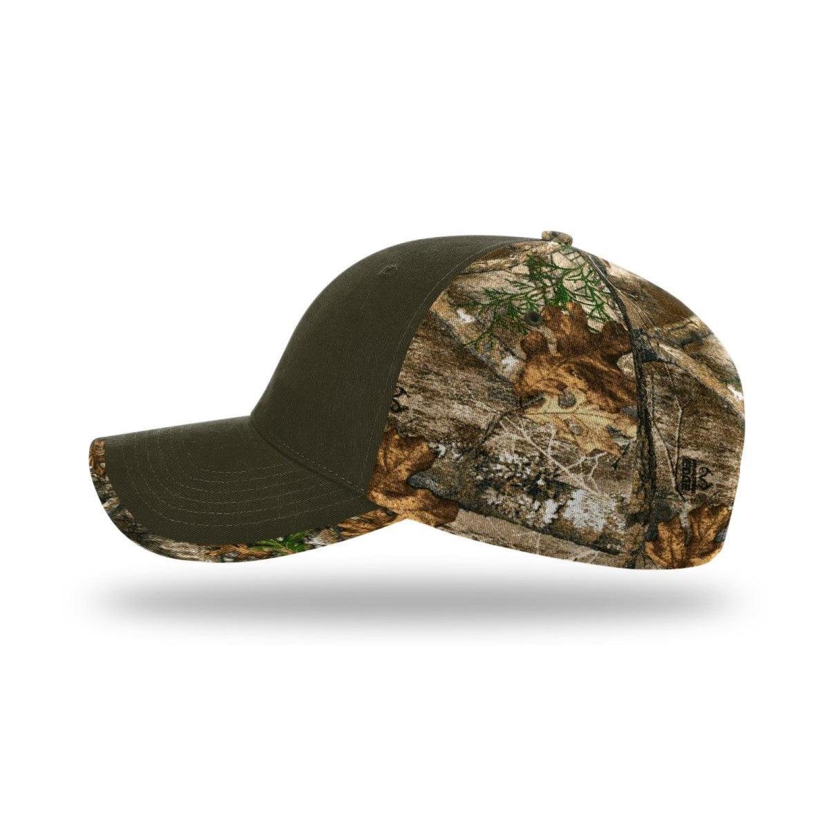 no-logo Richardson Duck Cloth Front W/ Camo Back-Richardson-Thread Logic