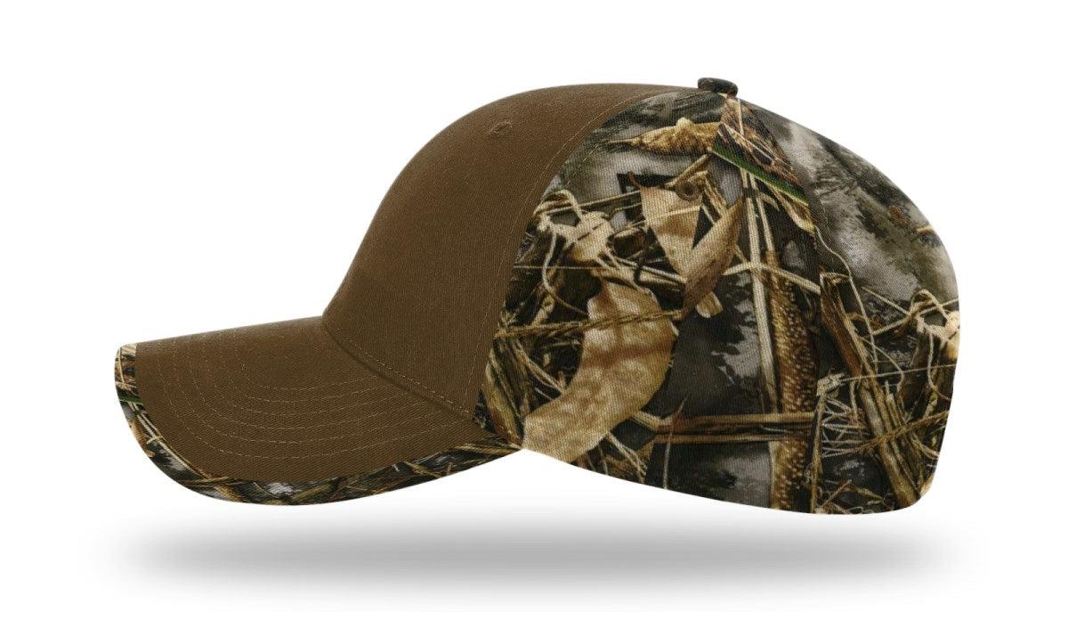 no-logo Richardson Duck Cloth Front W/ Camo Back-Richardson-Thread Logic