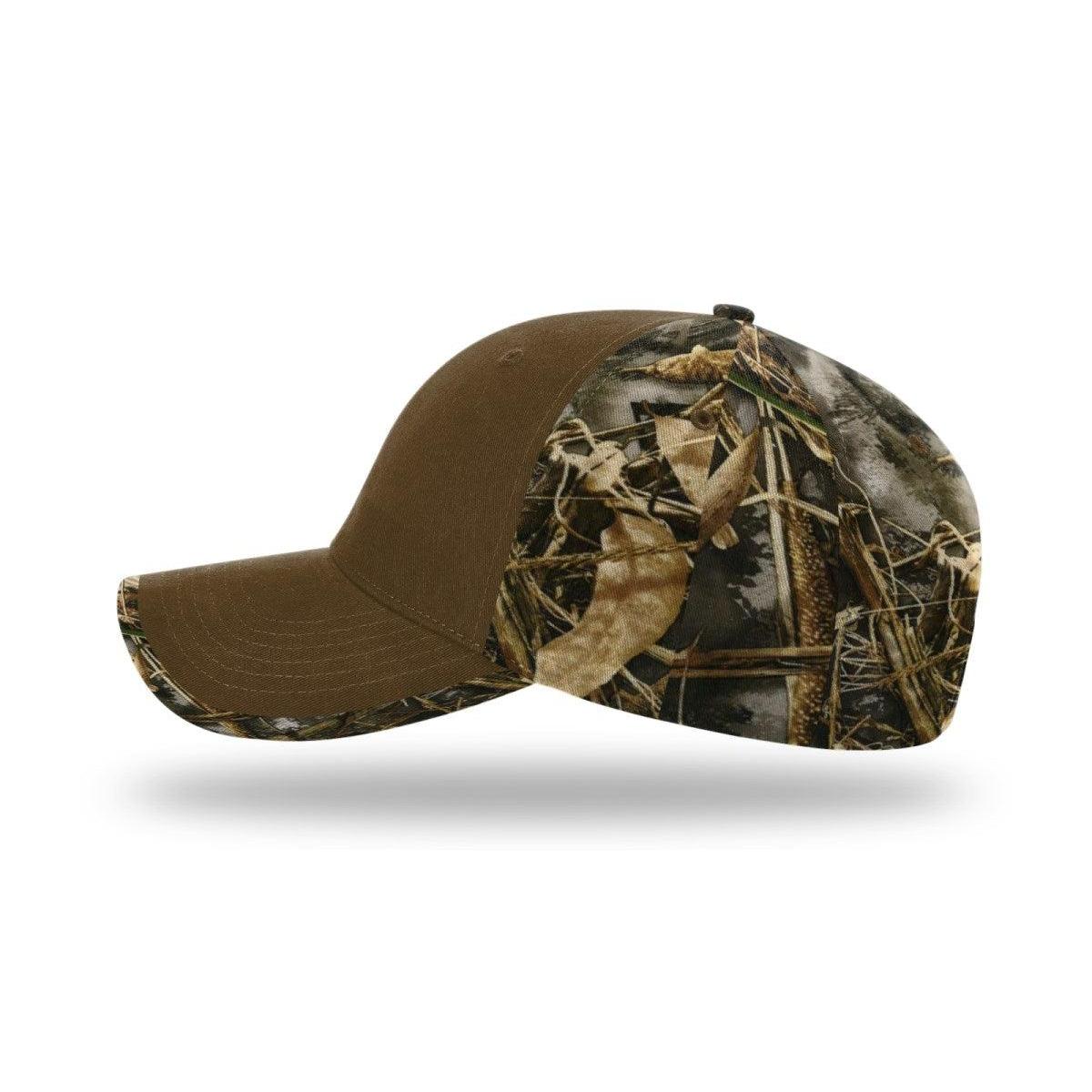 no-logo Richardson Duck Cloth Front W/ Camo Back-Richardson-Thread Logic