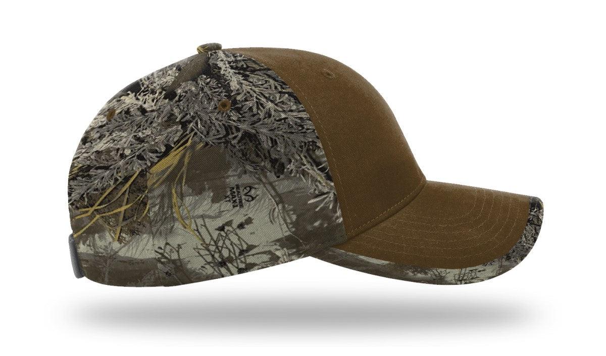 no-logo Richardson Duck Cloth Front W/ Camo Back-Richardson-Thread Logic