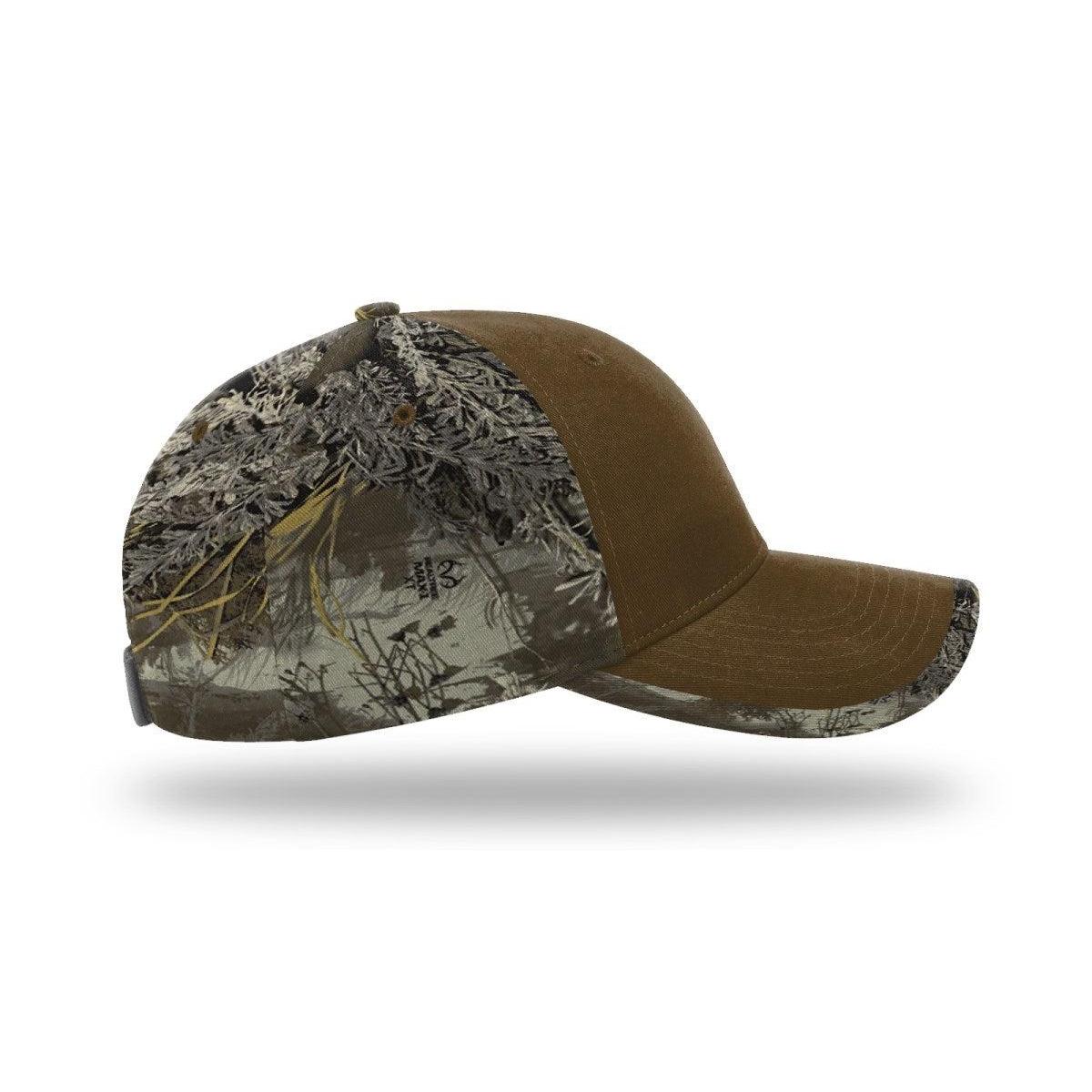 no-logo Richardson Duck Cloth Front W/ Camo Back-Richardson-Thread Logic